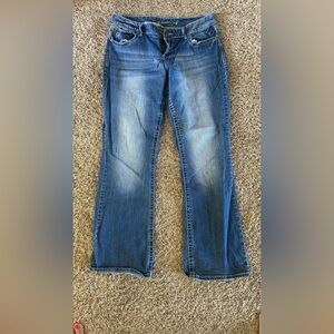 Maurices Women's Straight Leg Jeans - Classic Blue 11/12 regular